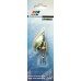 Блесна на хищную рыбу, вращающаяся, EOS S150353, вес 11г, цвет GS471099
